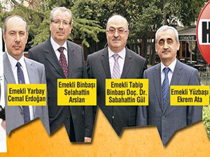 Mükemmel subay ama eşinin örtüsü Atatürkçülüğe uymuyor