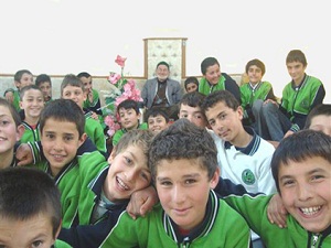 Kanaat önderleri öğrencilere Hz.Muhammed'i (asm) anlatıyor