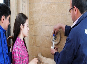 Çeşmelerinden bal ve süt akan okul