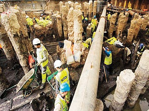 Meğer Londra'nın altında Roma varmış!