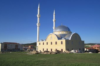 Eflâni’nin En büyük camisi Ramazan'a yetiştirilecek