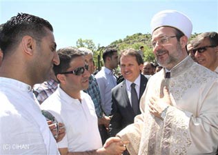 Başkanım ezan sesine hasret kaldık