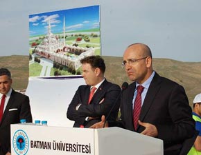 Üniversite kampüsüne cami temeli atıldı