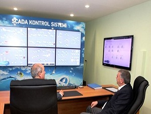 Sapanca Gölü'nün su seviyesi ve kalitesi anlık takip ediliyor