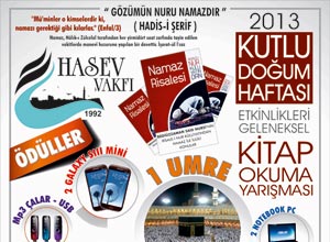 Kutlu Doğum'da Namaz Risalesi yarışması düzenleniyor