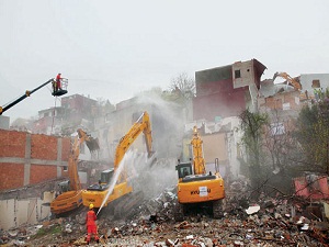 Kentsel dönüşüm hafriyatı yol yapımında kullanılacak