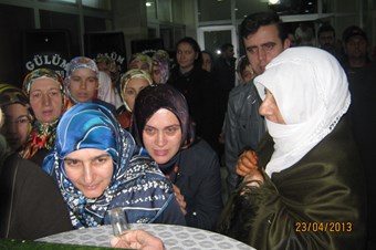 Terme'de Sakalı Şerif'e yoğun ilgi
