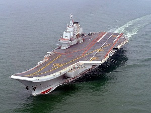 Çin'in ikinci uçak gemisi yolda