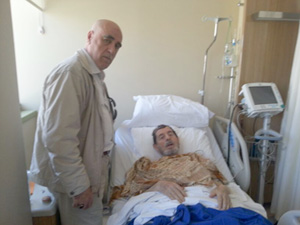 Said Özdemir ağabey taburcu oldu ve dedi ki