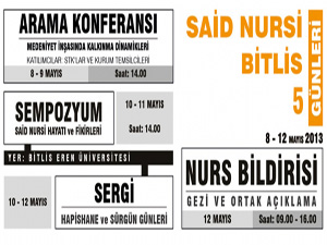 Bitlis'te Said Nursi Günleri heyecanı