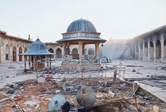 Emevi camiinin bombalanması UNESCO'ya taşınıyor