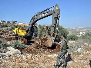 İsrail tarım arazilerini talan etti