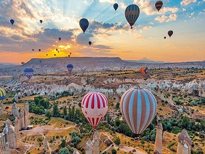 Kapadokya'da turist sayısı 5 ayda bir milyona yaklaştı