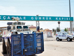 Akçakale Sınır Kapısı kapatıldı