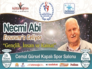 Çantacı Necmi Ağabey insan ve kâinatı anlatacak