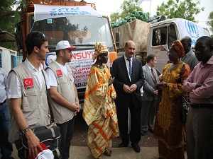 Türkiye’den Çad’a sevgi köprüsü kuruldu