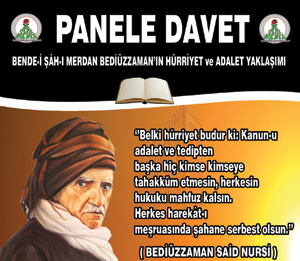 Bende-i Şah-ı Merdan Bediüzzaman paneli