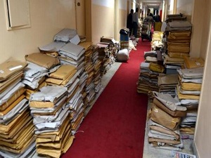 Evrak bozulmalarına karşı belediyeden kayıtlı sistem