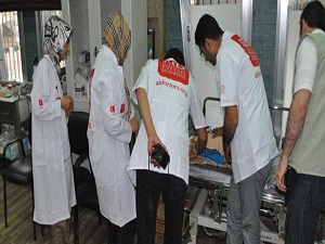 AID Suriye'de Sağlık Taraması Yaptı