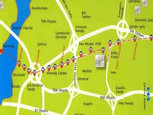 Alemdağ Caddesi 3 yıl trafiğe kapalı