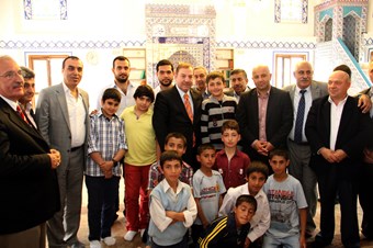 Mahmut Bahadır Camii ibadete açıldı