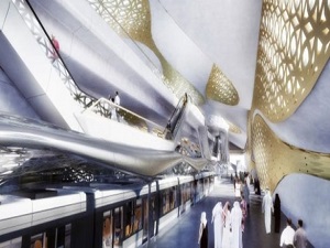 Yok böyle lüks metro istasyonu