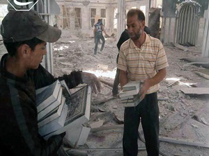 Esed-Hizbullah ittifakı Kusayr'a ölüm yağdırıyor