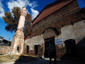 Ayasofya'da fotoğraf çekme krizi