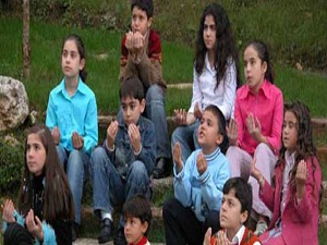 Çocuklar yağmur duası geleneğini yaşatıyor