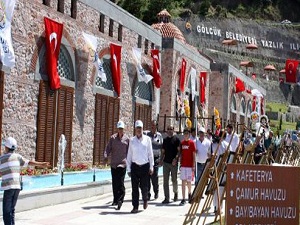 Romalıların kullandığı sıcak su kaynağına ilk tesis