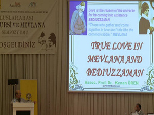 Said Nursi ve Mevlana Sempozyumundan kareler