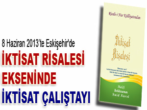 İktisat Risalesi ekseninde İktisat Çalıştayı