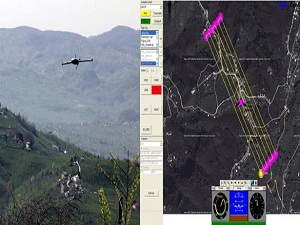İnsansız hava aracıyla mobil harita alınıyor