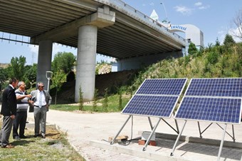 KÜ, güneş enerjisiyle çalışan su pompası geliştirdi