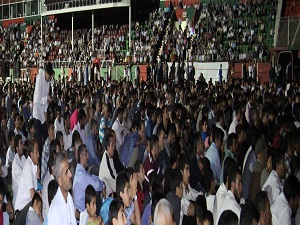 Diyarbakır'da sahabe sevdası stadyuma taştı