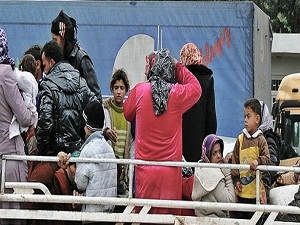 Türkiye'den Suriyelilere bulaşık konteyneri