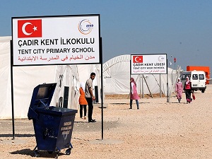 Çadır kent sakinlerine şehir hayatı