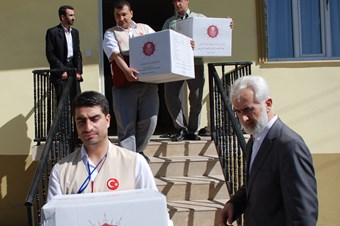Diyanet İşleri Başkanlığı Suriyelilere yardım eli uzattı