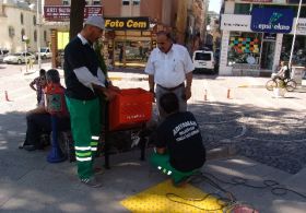 Adıyamanda Çöp Kovaları Değiştiriliyor