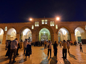 Mescid-i Aksa'da Miraç coşkusu