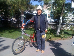 Kutsal topraklara bisikletle gidecekler