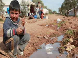 Suriye'de salgın hastalık riski