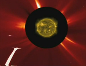 Kuyruklu yıldız güneşin atmosferinden yok olmadan çıktı