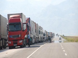 Temmuz ayında TIR geçişleri azaldı