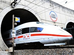 Alman DB'ye 'Euro Tunnel' izni verildi