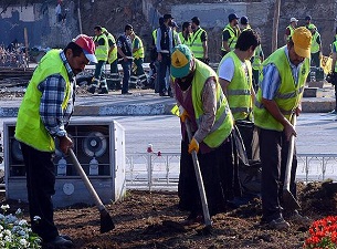Taksim Meydanı ve Gezi Parkı temizlendi