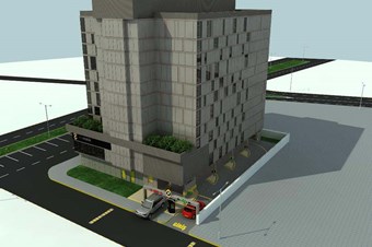 Tam otomatik otoparkın çelik gövdesi Ağustos’ta bitiyor