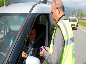 50 bin alkollü sürücüye cezai işlem