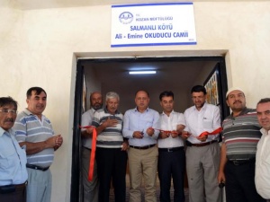 Kozan'ın Salmanlı köyü camisine kavuştu