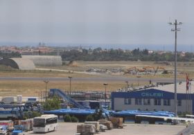 Havalimanında Park Çalışmaları Başladı